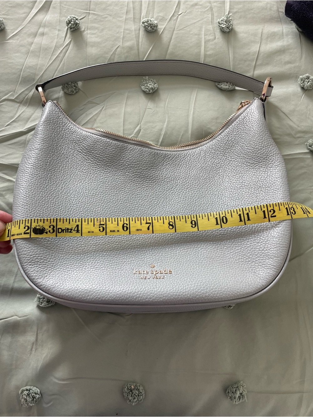 Kate Spade New York Weston shoulder bag crafted from pebbled leather - Picture 9 of 12